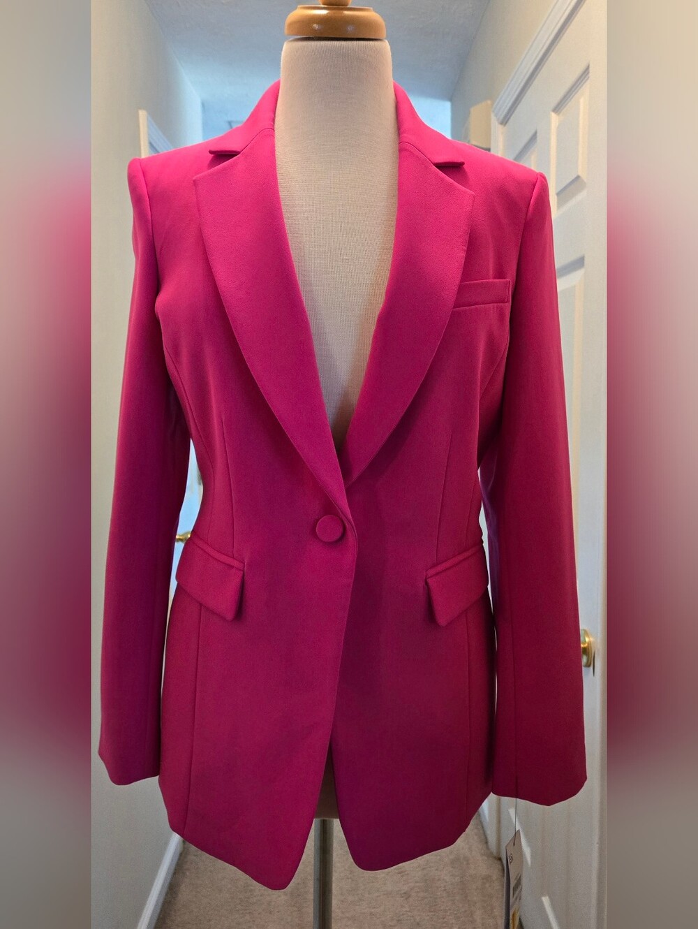 Women’s DKNY Hot Pink Blazer, Size 6